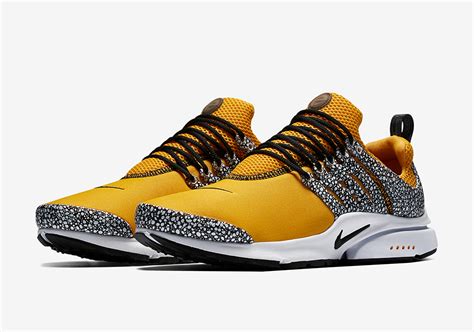 nike air presto qs safari pack gelb weiß|Nike Air Presto Safari Men's .